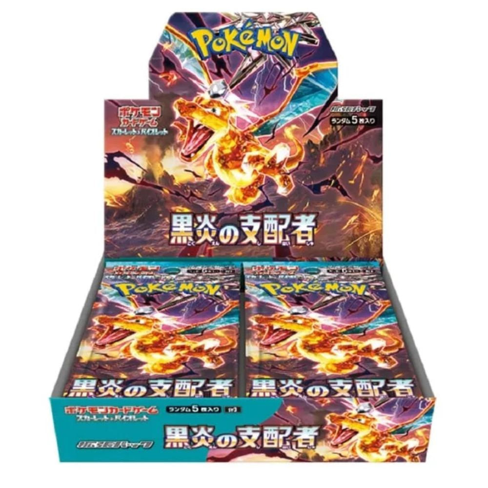 Pokemon Card Game  Ruler of the Black Flame Booster Box (SV3)