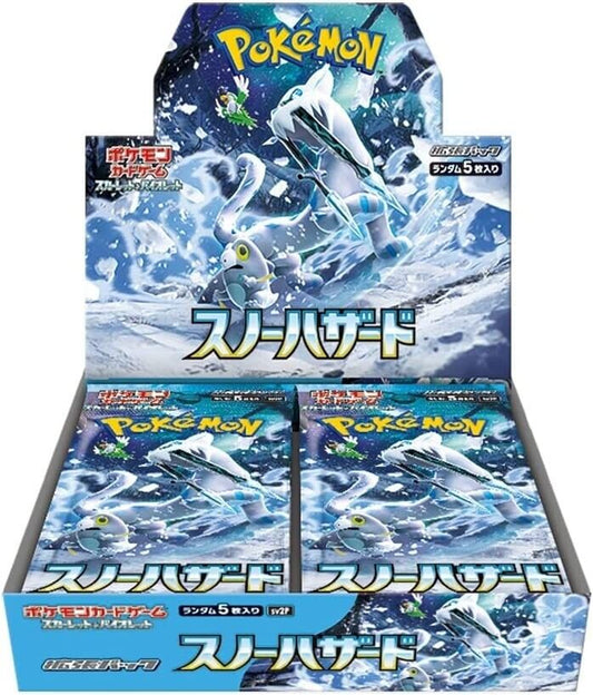 Pokemon Card Game Scarlet & Violet "Snow Hazard" Booster Box